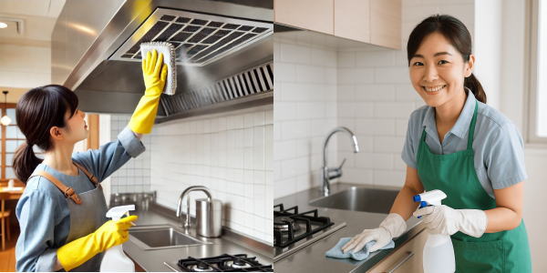 ハウスクリーニング キッチンのお掃除